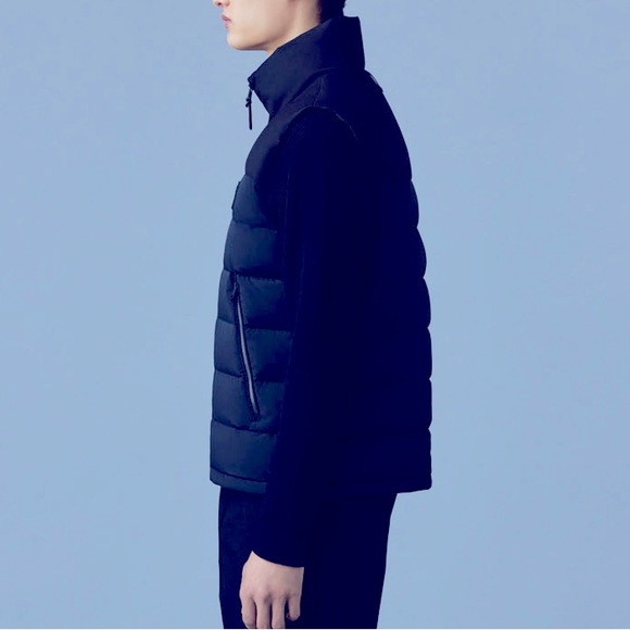 MACKAGE BOBBIE-STR NAVY 44 - Brand New Men’s Vest - Picture 4 of 9